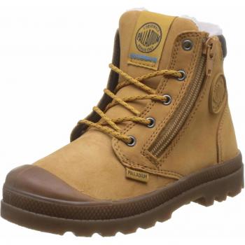 Palladium Hi Cuff WPS K, Botas Clasicas Unisex Niños, Amarillo