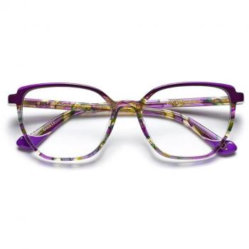 Etnia Barcelona Niagara PU Gafas Armazones Recetadas para Mujer Color Púrpura 52
