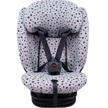 Jyoko Funda para Silla de Coche Maxi Cosi - Bébé Confort Titan Pro - Protección Óptima del Asiento - Jyoko Black Star