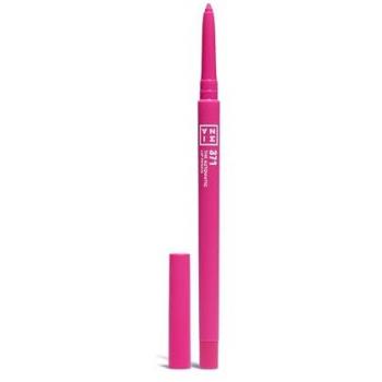 3INA Automatic Waterproof Lip Pencil 371 - Electric Pink with Built-In Sharpener