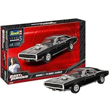 Maqueta Dodge Charger 1970 Fast & Furious con Motor HEMI V8 y Suspensión Trasera Elevada