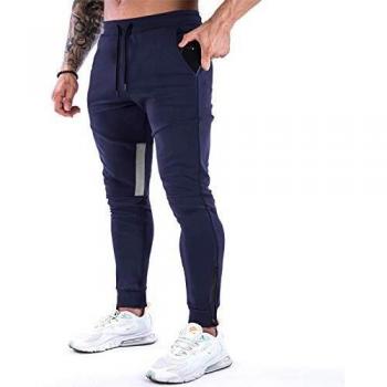 MakingDa Pantalones deportivos para hombre de gimnasio, pantalones deportivos con bolsillos