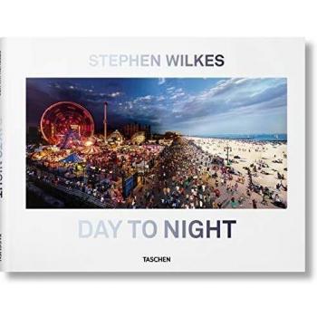 Stephen Wilkes. Day to Night - Fotografía artística, libro de mesa, imágenes a color, 192 páginas, tamaño grande, edición de lujo, incluye fotografías que capturan el paso del tiempo en un solo lugar