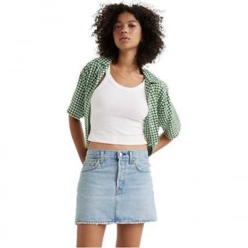 Falda Levi's® Icon azul para mujer