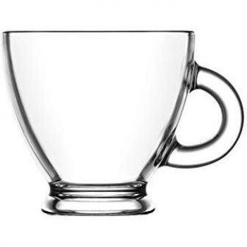 Set 6 tazas con asa 1225cc Capuccino ROMA 53X39X19 Cm.