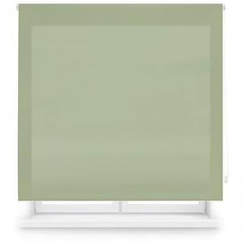 Estor Enrollable Translúcido a Medida Verde Pastel 75x175 cm - Diseño Elegante y Fácil Montaje con Mantenimiento Sencillo