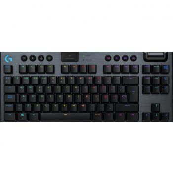 Logitech G915 TKL Tenkeyless Lightspeed Wireless RGB Mechanical Gaming Keyboard, GL Tactile Switches