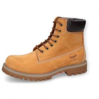 Botas Dockers by Gerli para Hombre - 6-inch Boots de cuero en color camel, tallas EU40 a EU46, ideales para invierno