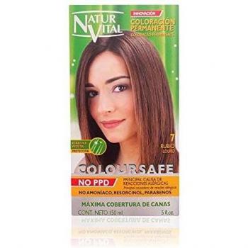 Naturaleza Y Vida Coloursafe Tinte Permanente Tono 7 Rubio, 7-rubio, 150 Mililitro