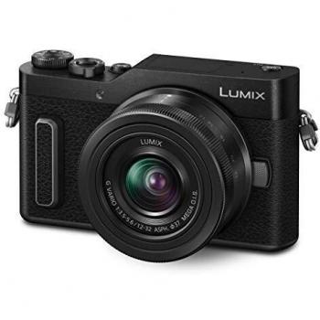 Panasonic Lumix DC-GX880KEGS DSLM - Cámara de Fotos, Sensor Mos Digital Live 16 MP, Selfie con función estética, Fotos y vídeo 4 K, inalámbrica, Pantalla giratoria, Objetivo 12-32 mm Incluido, Negro