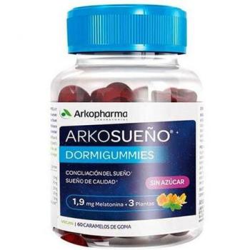 Arkosueño Sleep Gummies 60 Sugar-Free Melatonin and Herbal Chews