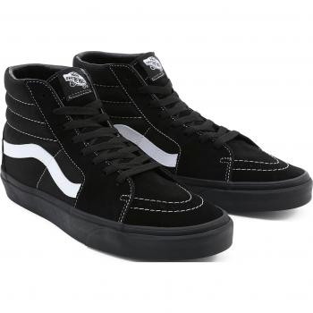 Vans Sk8-Hi Zapatillas de Piel para Hombre en color Negro