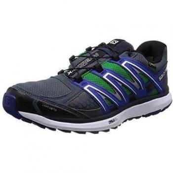 Zapatillas para trail running Salomon X-Scream GTX gris/azul para hombre Talla 44 2014