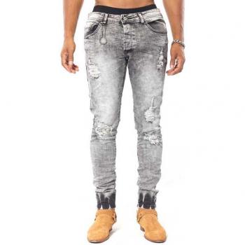 Faded Slim-Fit Jeans Project X Paris