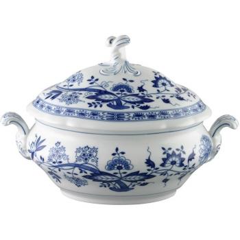 Hutschenreuther Blau Zwiebelmuster Terrine 11020