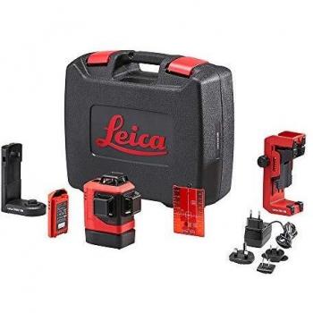 Leica Geosystems-912969-Nivel láser de 3 líneas de 360 grados Lino L6R con maletín rígido