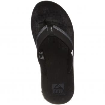Reef Fanning Low, Chanclas para Hombre, Negro