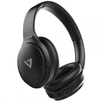 V7 - AUDIO WRLS BT STEREO ANC HEADPHONES INTG MIC AUX CABLE BLK