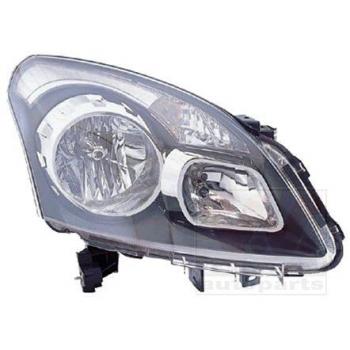 Faro Delantero Doble Derecho con Motor Eléctrico H7 para Renault Koleos VAN WEZEL 4316962