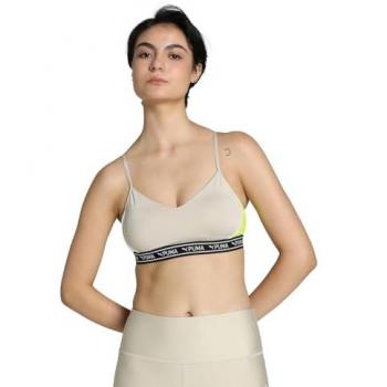 Sujetador Deportivo Puma MOVE STRONG Bajo Impacto Opaco Beige XS Mujer