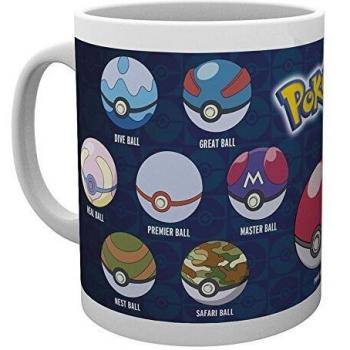 GB Eye LTD, Pokemon, Ball Varieties, Taza de Ceramica