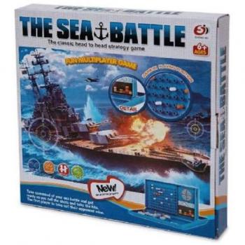Juego de Mesa Hundir Barcos - Dimensiones 26x27x4 cm, incluye tablero, barcos y fichas para dos jugadores