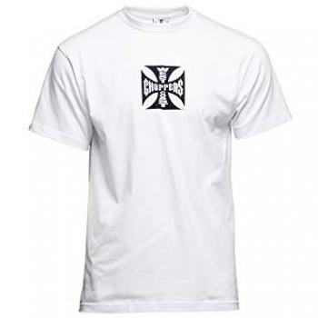 Camiseta Manga Corta West Coast Choppers OG Classic ATX Blanca