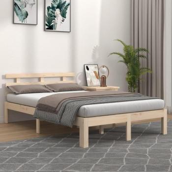 Cama solar de madera maciza 160x200 cm