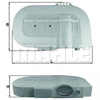 MAHLE ORIGINAL Filtro de aire