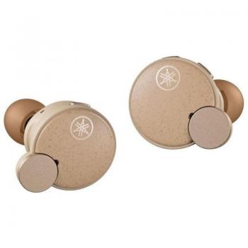 Yamaha TW-E7B Auriculares In-Ear True Wireless Bluetooth con Cancelación Activa de Ruido y Optimización de Escucha - Beige