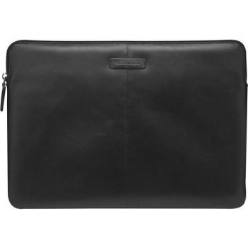 Funda de cuero dbramante1928 Skagen Pro negra para MacBook Pro 14' y portátiles hasta 14'