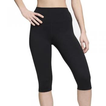 Nike Dri-Fit One High-Waisted Capri Leggings for Women - Black, Size XS