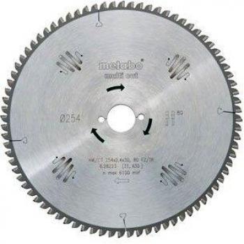 METABO 628091000 - Hoja de sierra metal duro HW/CT Multi Cut 305 x 30 mm dientes 96 FZ/TZ, 5º neg.