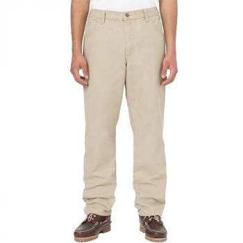 Dickies Men's Duck Canvas Carpenter Pants - Beige, Casual Fit