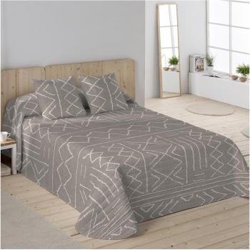 Colcha Bouti Estampada Sandal - Microfibra Extra Suave - Incluye Colcha Bouti + 1 o 2 Fundas de Cojines - Fabricado en España - NAEUK - Cama 90/
