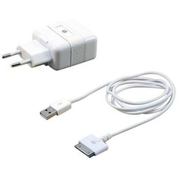 Conceptronic CUSBPWR2ASET - Kit cargador y cable USB, para iPhone