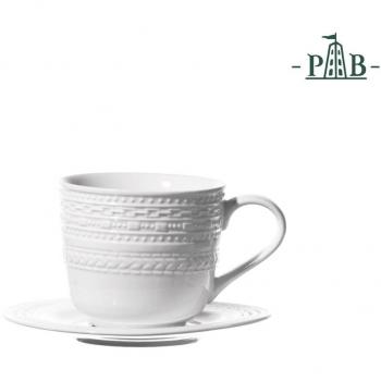 PORCELLANA Casale Taza de café w/S CC 80, Porcelana, Multicolor, 0,1 x 0,1 x 0,1 cm