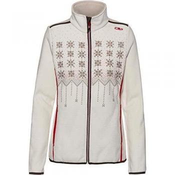 CMP Strick Fleece Jacke 39H0836 Chaqueta, Mujer, Luz de Falda, 44