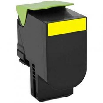 Lexmark Yellow Toner Cartridge 80C0H40 (High Capacity, 3000 Pages)
