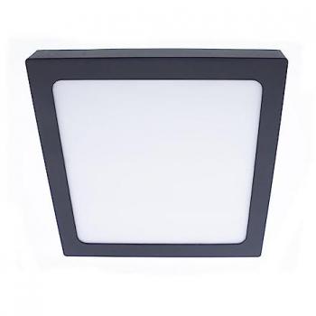 Downlight LED Gelys 30W IP54 Cuadrado Antracita 4000K 30x30cm