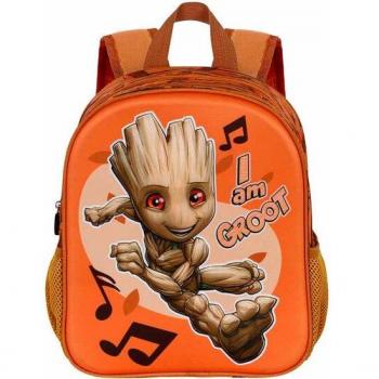 3D Marvel I Am Groot Soundtrack Kids Backpack 31cm