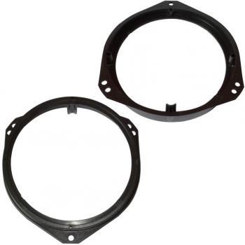 Aerzetix: 2 Adaptadores soportes de Altavoces - 165mm - Puertas Delanteras/Traseras – para Automóvil
