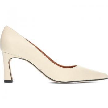 Zapatos de Tacón Ángel Alarcón Febe - Elegancia en Su Máxima Expresión, Color Marfil, Diseño Sofisticado, Altura del Tacón: 8 cm, Materiales de Alta Calidad, Comodidad y