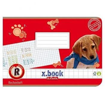 Cuaderno de Cálculo Herlitz A5 Horizontal 16 Hojas Raya R/Cuadrado
