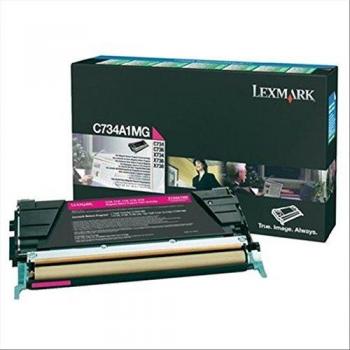Lexmark C734A1MG - Toner Magenta Return Program - Pages 6.000 - Warranty: 1Y