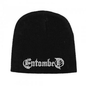 Gorro unisex con logotipo Entombed para adultos en color negro, talla única