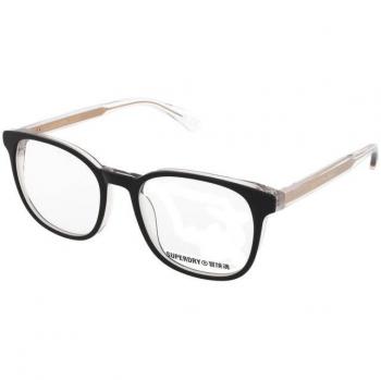 Superdry SDO 3012 104 Men's Eyeglasses Black Size 52 - Frame Only with Blue Light Block Available