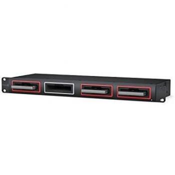 Blackmagic Design MultiDock 10G Super Fast Rack Mount 4-Slot USB-C Disk Dock