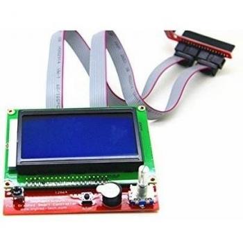 LEORX controlador LCD 12864 Graphic Smart pantalla para impresora 3d Reprap Rampas 1.4