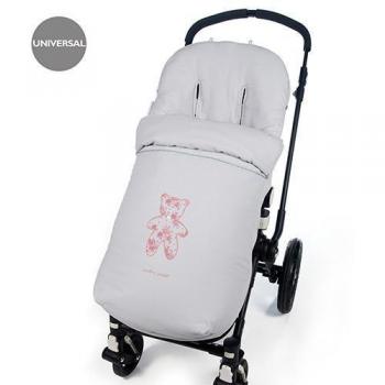 Saco Universal para Silla de Paseo Pasito a Pasito Rosa Inglés